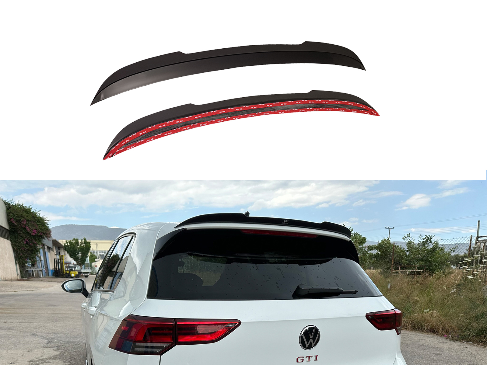 Επιπρόσθετη Αεροτομή Volkswagen Golf Mk8 GTI / R
