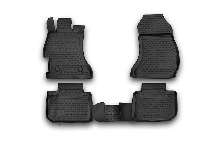 ΜΑΡΚΕ ΠΑΤΑΚΙΑ ΣΕ ΣΚΑΦΗ TPE ΛΑΣΤΙΧΟ ΓΙΑ SUBARU XV 2012-2017  ΣΕ ΜΑΥΡΟ ΧΡΩΜΑ NOVLINE - 4 ΤΕΜ.