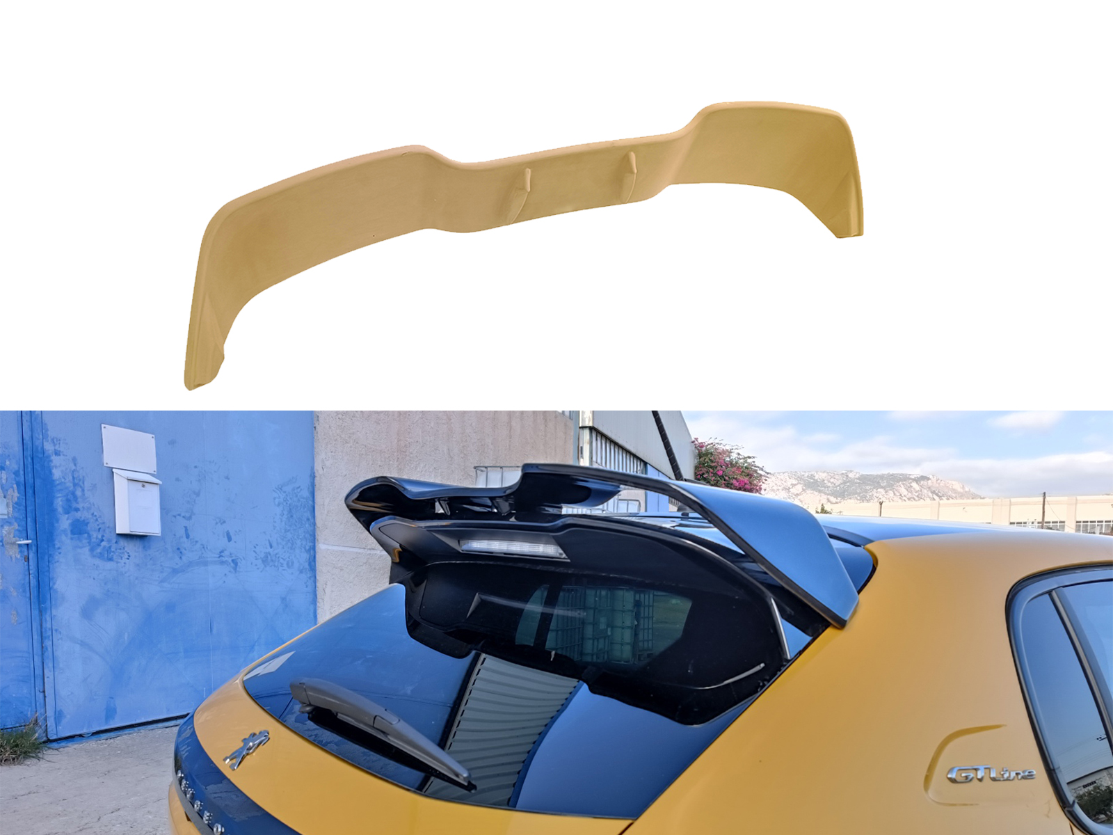 Αεροτομή Οροφής V.3 Peugeot 208 Mk2 (2019-)