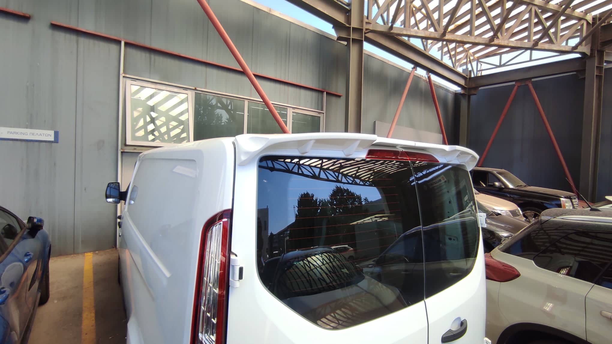 Αεροτομή Οροφής V.2 Διπλή Πόρτα Ford Transit Custom Mk1 (2012-2023)