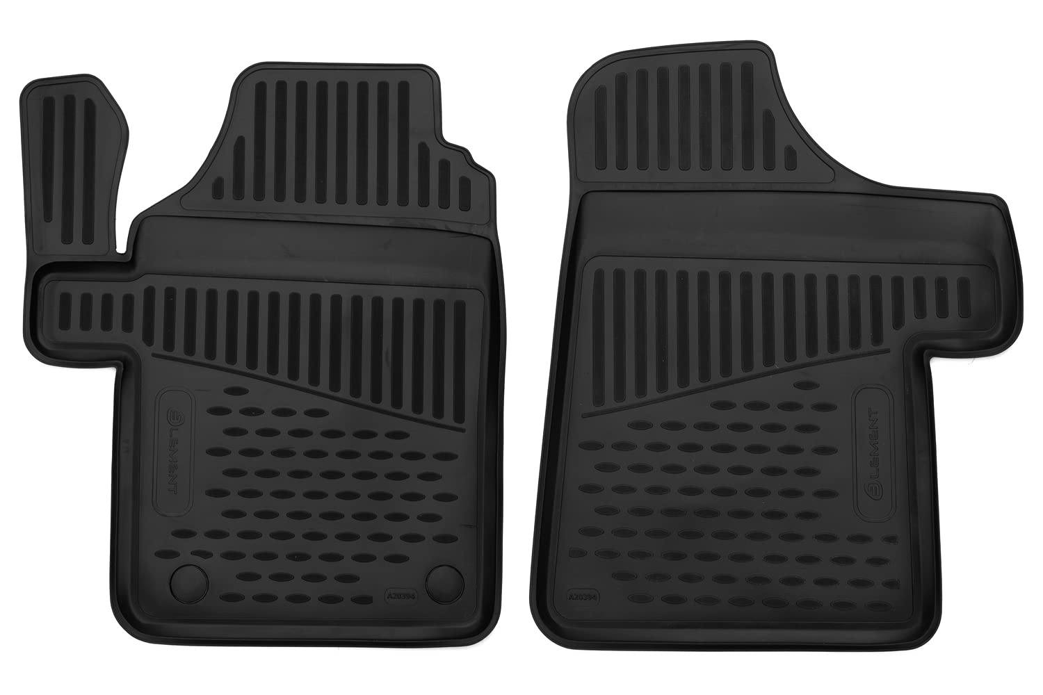 ΜΑΡΚΕ ΠΑΤΑΚΙΑ ΣΕ ΣΚΑΦΗ TPE ΛΑΣΤΙΧΟ ΓΙΑ MERCEDES VIANO W639 2003-2014   ΣΕ ΜΑΥΡΟ ΧΡΩΜΑ NOVLINE - 2 ΤΕΜ.