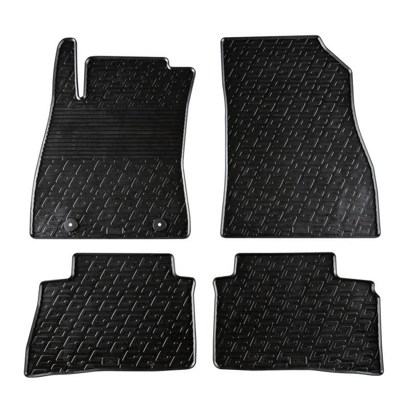 Πατάκια Αυτοκινήτου Gledring 0293 Nissan Juke 2010-2019  Μαύρο 4 Τεμάχια