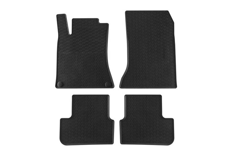 Λαστιχένια Πατάκια Geyer & Hosaja Για Mercedes Cla C117 2013-2019, Gla X156 2013-2020, A Class W176 2012-2018, B Class W246 2011-2019, 4 Τεμάχια, Μαύρο 852/4C