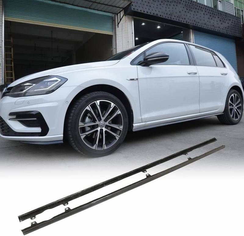 Πλαινά Μασπιέ Για VW Golf VII (7 & 7.5) 12-20 R Look Από Abs Πλαστικό 2 Τεμάχια