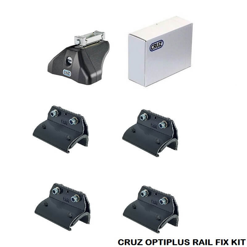 Πόδια / Άκρα Για Μπάρες Οροφής Optiplus Rail Fix 936-622 Για Land Rover Range Rover Velar 2017+ Σετ 4 Τεμάχια
