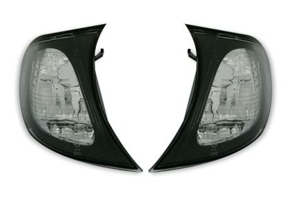 Φλας δίπλα στο φανάρι  BMW E46 sedan (2001-2005) - χρωμίου - σετ 2τμχ.