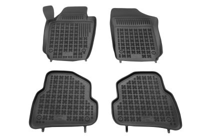 Λαστιχένια πατάκια Rezaw Plast για VW Polo V (2009-2017) - τύπου σκαφάκια - 4τμχ.