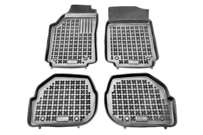 Λαστιχένια πατάκια Rezaw Plast για Audi 100 / A6 C4 (1982-1997) τύπου σκαφάκι - 4τμχ.