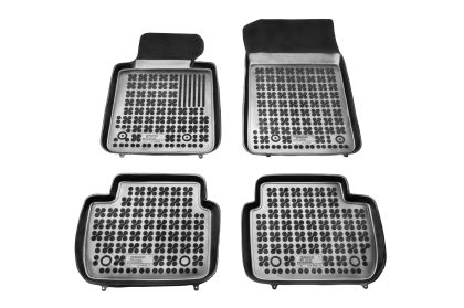Λαστιχένια πατάκια Rezaw Plast για BMW σειρά 3 E46 (1998-2005) / E90 / E91(2004-2013) - τύπου σκαφάκι - 4τμχ.