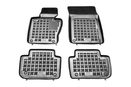 Λαστιχένια πατάκια Rezaw Plast για BMW X3 E83 (2003-2010) τύπου σκαφάκι - 4τμχ.
