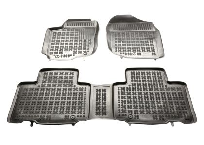 Λαστιχένια πατάκια Rezaw Plast για TOYOTA Rav4  (2012-2018) - τύπου σκαφάκι - 3τμχ.