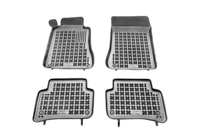 Λαστιχένια πατάκια Rezaw Plast για MERCEDES W203 (2000-2007) - τύπου σκαφάκι - 4τμχ.