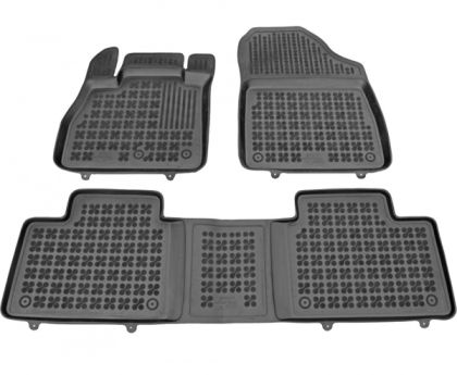 Λαστιχένια πατάκια Rezaw Plast για RENAULT Scenic IV (2016-2022) - τύπου σκαφάκι - 3τμχ.