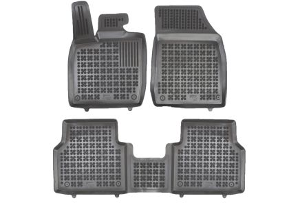 Λαστιχένια πατάκια Rezaw Plast για SKODA EnyaQ (2020+) / VW ID.4 (2020+) / ID.5 (2022+) - τύπου σκαφάκι - 3τμχ.