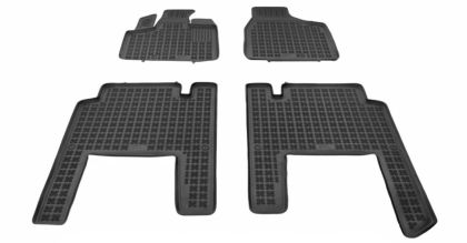 Λαστιχένια πατάκια Rezaw Plast για CHRYSLER Voyager V (2007-2016) - 5-seater version - τύπου σκαφάκι - 3τμχ.