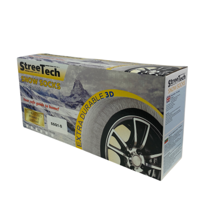 Χιονοκουβέρτες Streetech Pro Series - λευκό χρώμα - μέγεθος M - σετ 2τμχ.