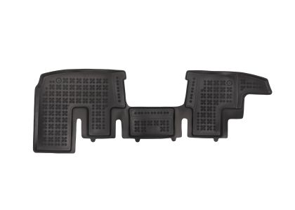 Λαστιχένια πατάκια Rezaw Plast για Renault Trafic (2021+) για δεύτερη σειρά καθισμάτων τύπου σκαφάκι - 1τμχ.