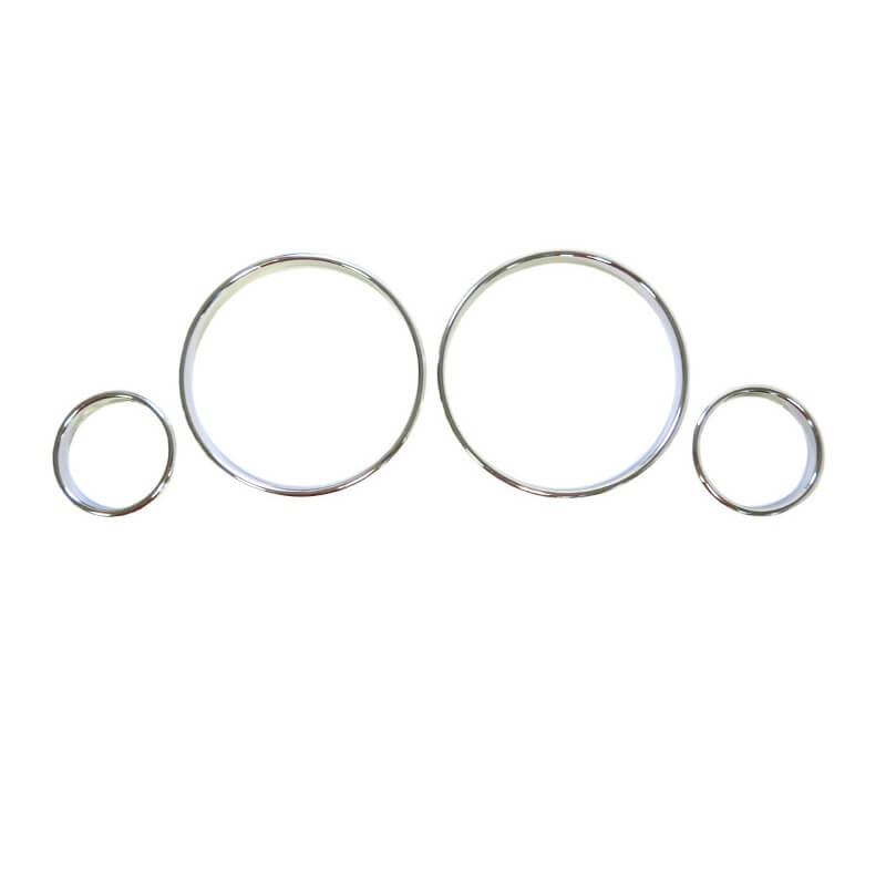 Δαχτυλίδια Καντράν Για Bmw 5 E39 95-03, 7 E38 94-02, X5 E53 99-05 Χρώμιο