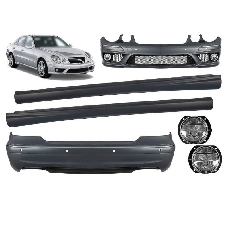 Body Kit Για Mercedes-Benz E-Class W211 03-09 Amg Look With PDC