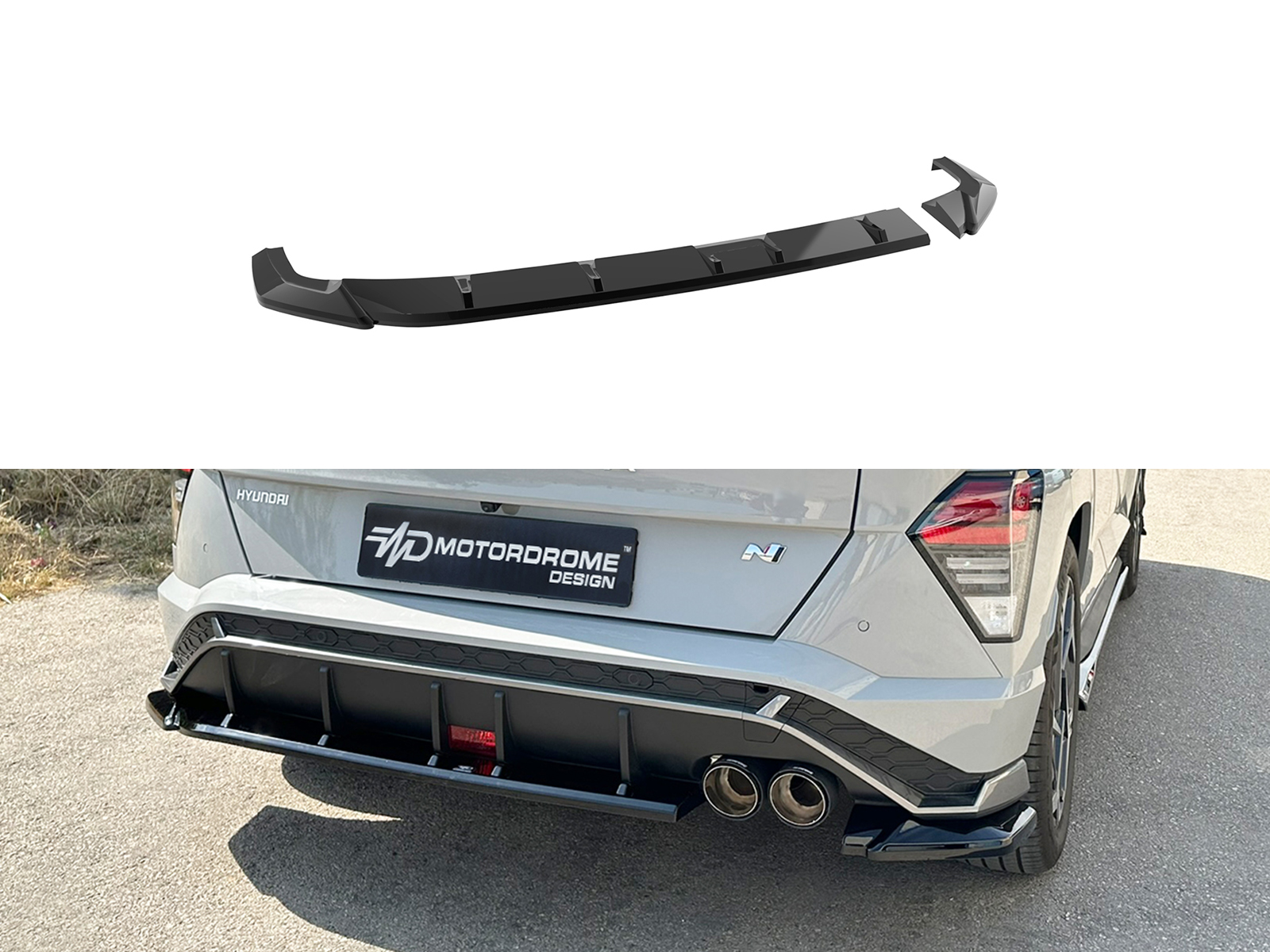 Πίσω Σπλίτερ Hyundai Kona N-Line Mk2