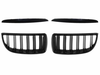 Μάσκα για BMW E90 (2005-2008) - διπλές γυαλιστερές - 2τμχ.