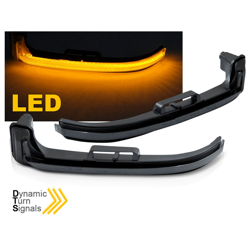 Φλας Καθρέπτη Για Ρeugeot 3008 16- / Peugeot 5008 17- Dynamic Led Φιμέ 2 Τεμάχια