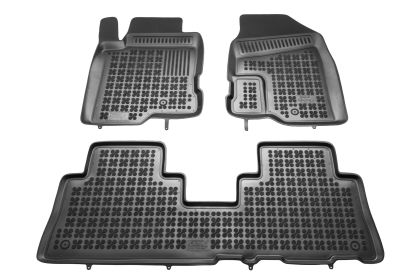 Λαστιχένια πατάκια Rezaw Plast για OPEL Antara (2006-2016) / CHEVROLET Captiva I (2006-2018) - τύπου σκαφάκι - 3τμχ.