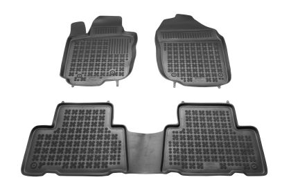Λαστιχένια πατάκια Rezaw Plast για TOYOTA Rav4 (2005-2013) - EU version - τύπου σκαφάκι - 3τμχ.