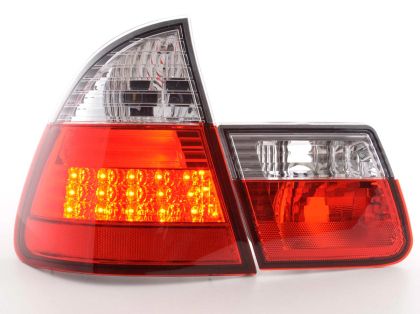 Πίσω φανάρια led για BMW E46 Combi (1998-2005) -chrome - σετ 2τμχ.