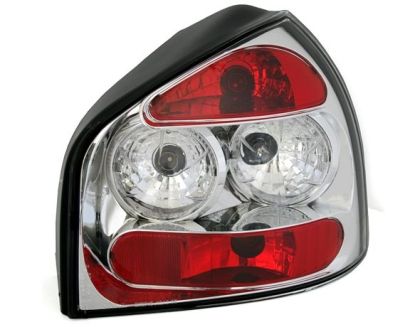Πίσω φανάρια για Audi A3 (1996-2003) - chrome - σετ 2τμχ.